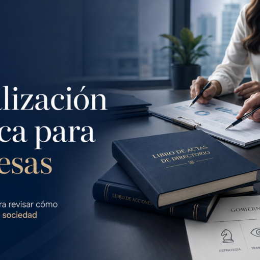 Actualización jurídica para empresas sobre decisiones legales, contractuales y societarias.
